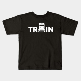 Train Wordmark Kids T-Shirt